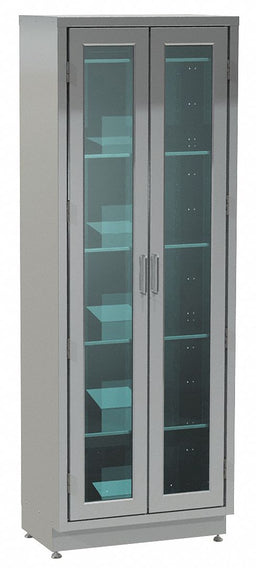 SpplyCab Slvr SStl 18 x84 x30