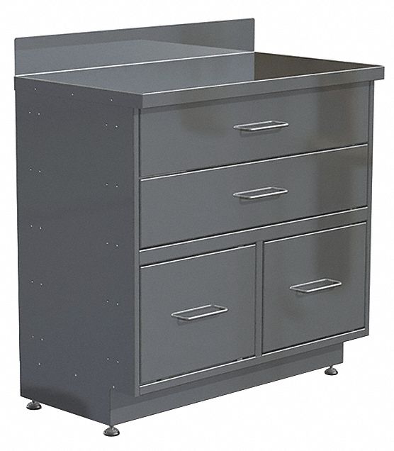 SpplyCab Slvr SStl 20 x40 x36