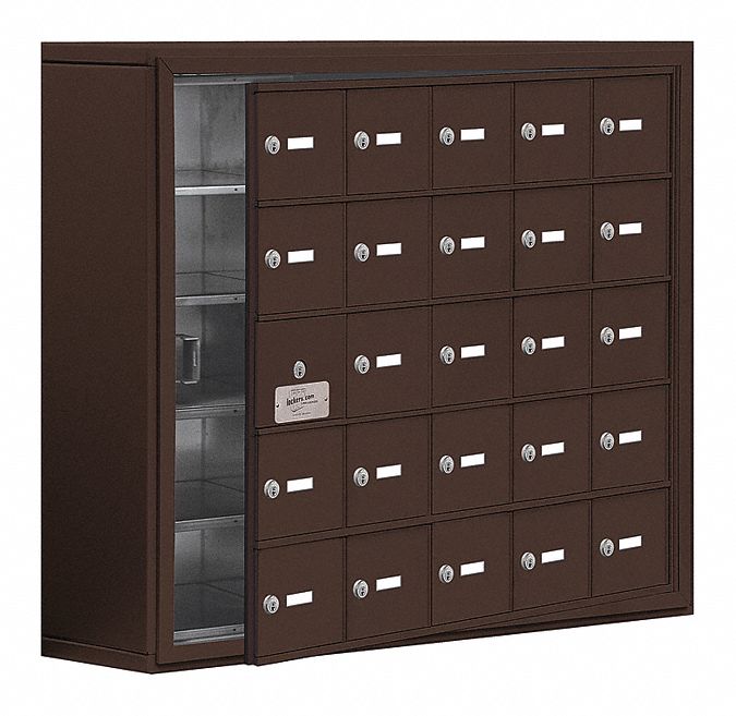 K7533 Locker 5x5Lckrs Brnz 31 x37 x9