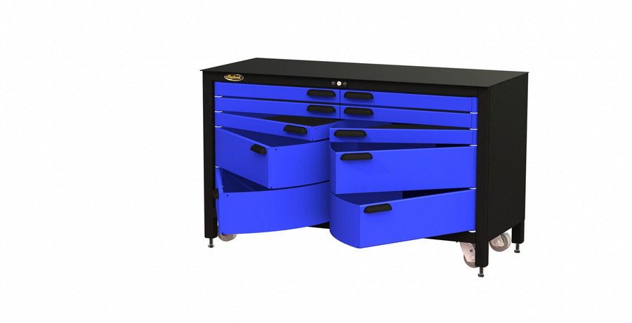 Rolling Tool Cabinet Blk Ind Prem Duty