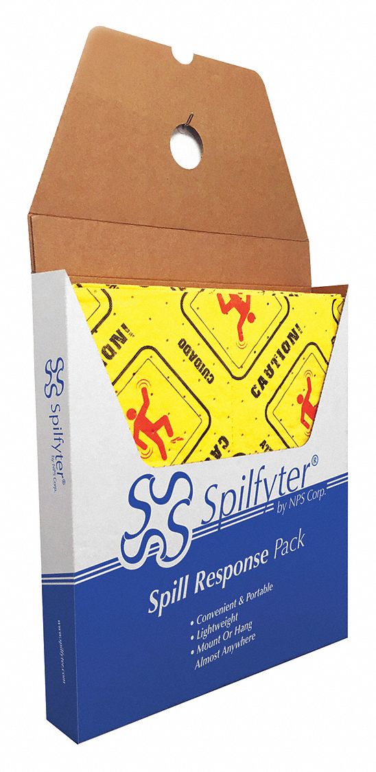 Absorbent Pad Universal Yellow PK25