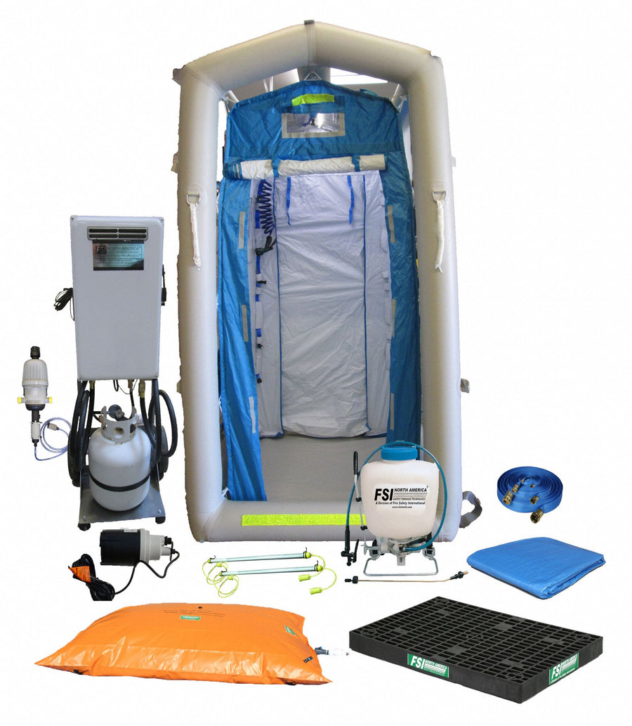 Decontamination Shower Blue 775 lb.