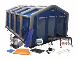 Decontamination Shower Blue 108 in H