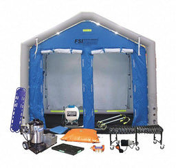 Decontamination Shower Blue 1000 lb.