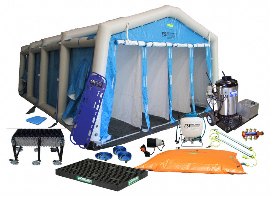 Decontamination Shower 2700 lb 96 in L