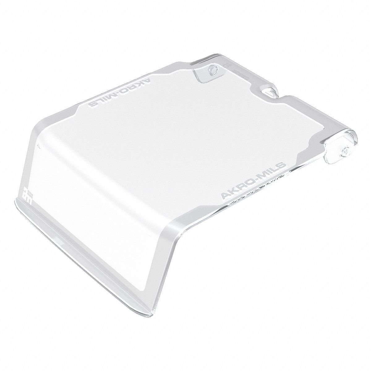 Bin Lid Clear Polystyrene 5 in