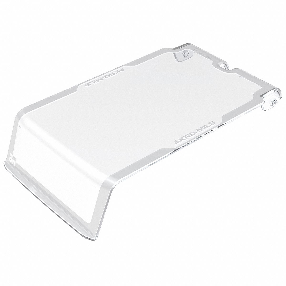 Bin Lid Clear Polystyrene 7 in