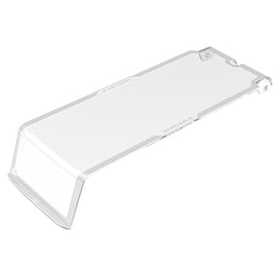 Bin Lid Clear Polystyrene 10 7/16 in