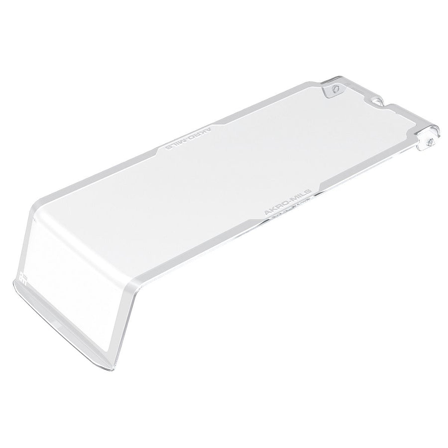 Bin Lid Clear Polystyrene 10 7/16 in