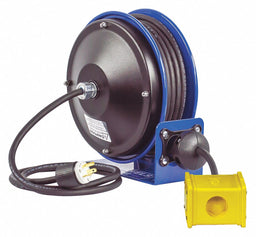 Cord Reel 30ft 12 AWG Receptacle 120VAC