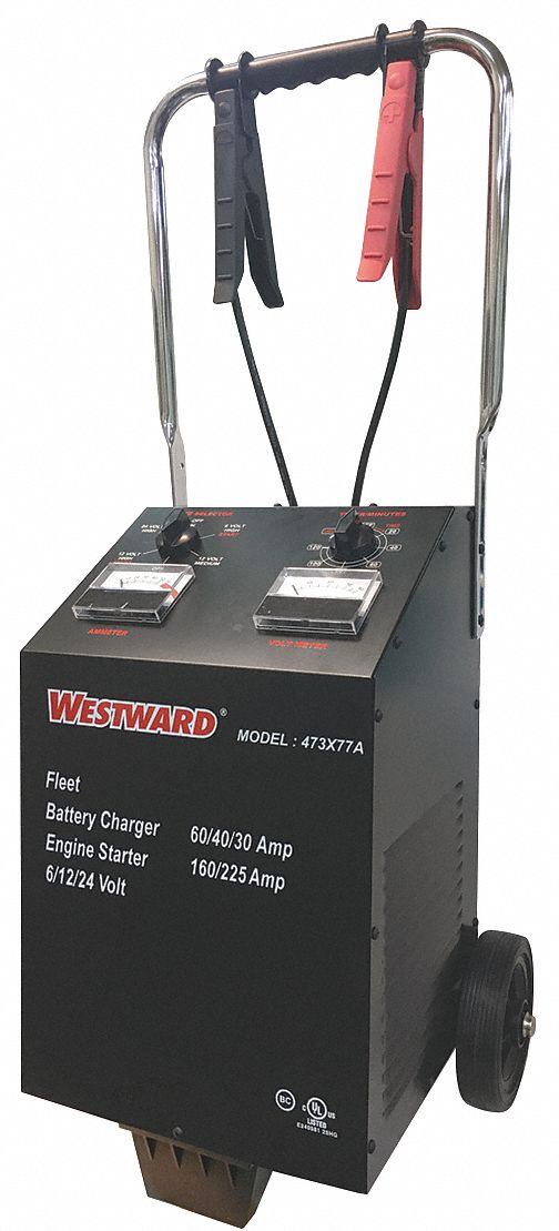 Charger For 6/12/24V Battery 12A Input