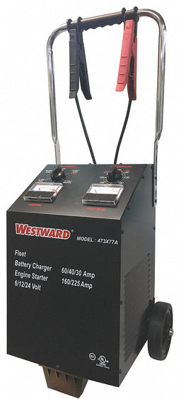 Charger For 6/12/24V Battery 12A Input