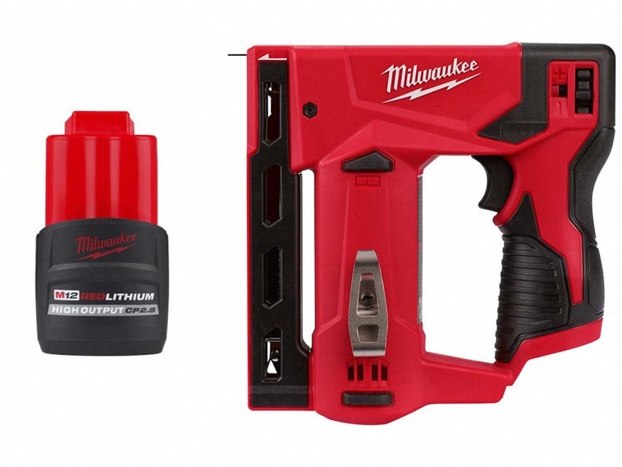 Battery and Crown Stapler 12V DC