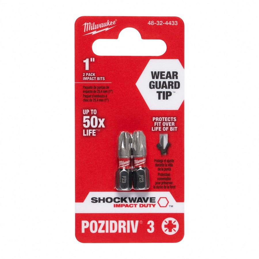 Insert Bit 1/4 Shank Size 1 Bit L PK2