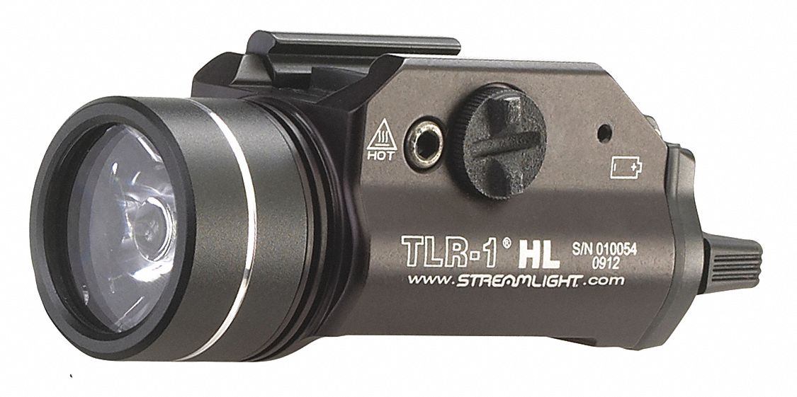 Mnted Flshlght 1000lm Alum Blk