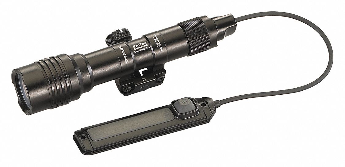Mntd Tac Flshlht 60/625lm Alum Blk