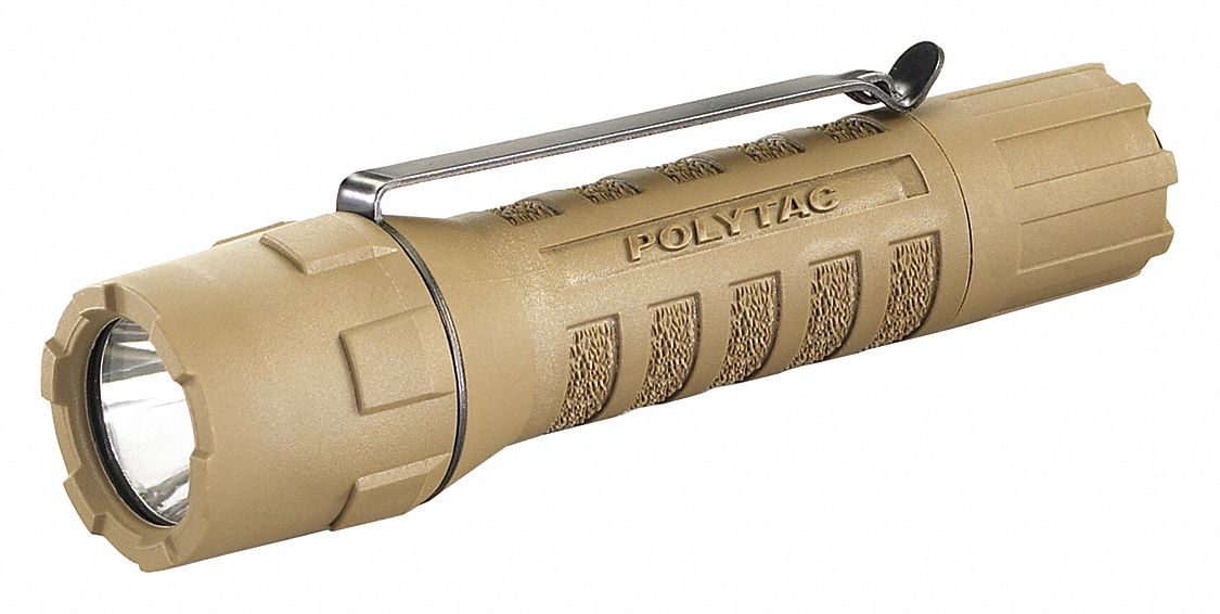 Tactical Flashlight Nylon Coyote 600lm