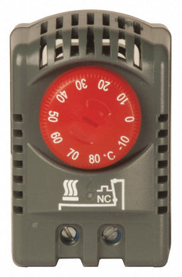 Thermostat 2-23/64 H 1-35/64 W Gray