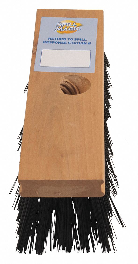 Removable Broom Head Brown 8-1/2 L