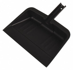 Portable Dustpan Black 12-1/4 L