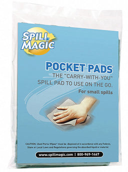 Absorbent Pocket Pad Clear 7-1/2 L PK30