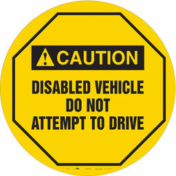 Traffic Sign 20 W 20 H 0.026 Thickness