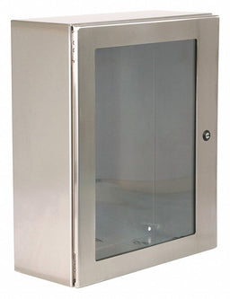 Enclosure 30.00 H 24.00 W Silver