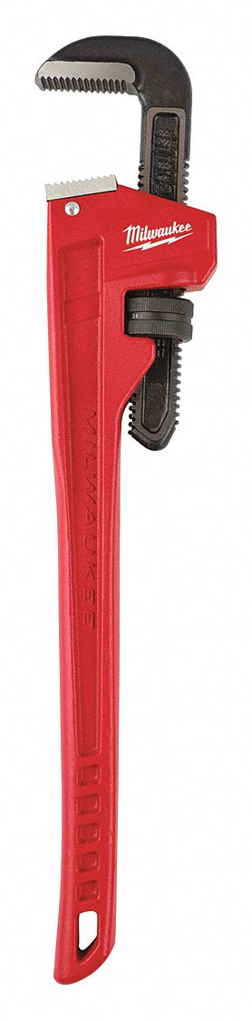 Pipe Wrench Ergonomic Serrated 24