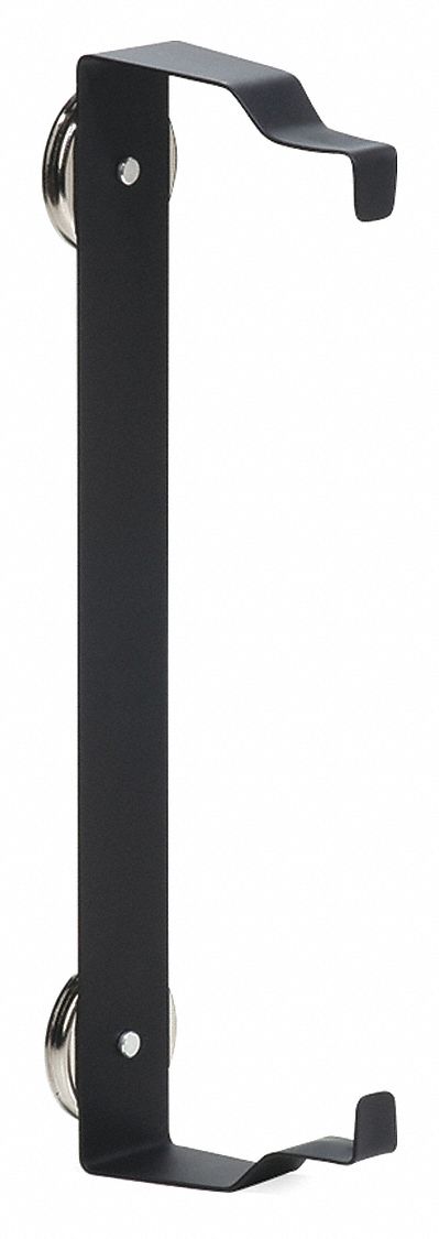 Magnetic Roll Holder Dispenser Blk Steel