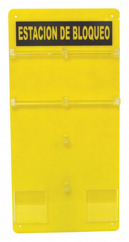 Padlock Station 23-1/2 H x 11-1/2 W