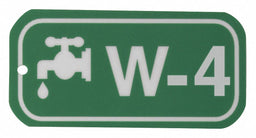 Lockout Tag 1-1/2 H x 3 W 1/8 Hole PK5
