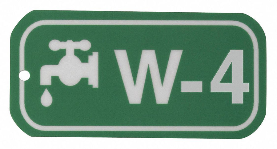 Lockout Tag 1-1/2 H x 3 W 1/8 Hole PK5