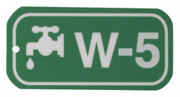 Lockout Tag 1-1/2 H x 3 W 1/8 Hole PK5