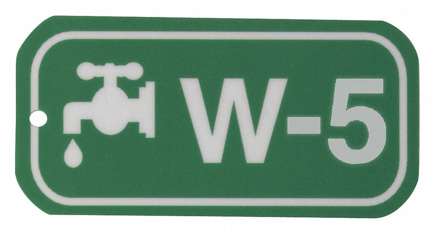Lockout Tag 1-1/2 H x 3 W 1/8 Hole PK25