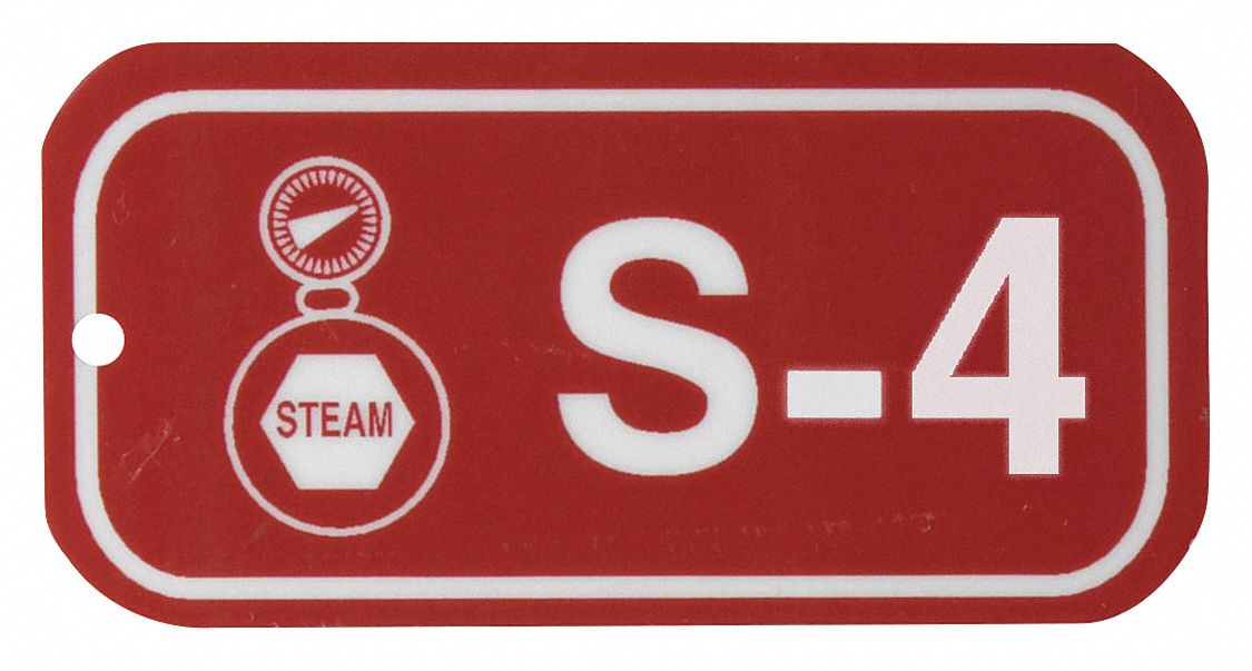 Lockout Tag 1-1/2 H x 3 W 1/8 Hole PK25