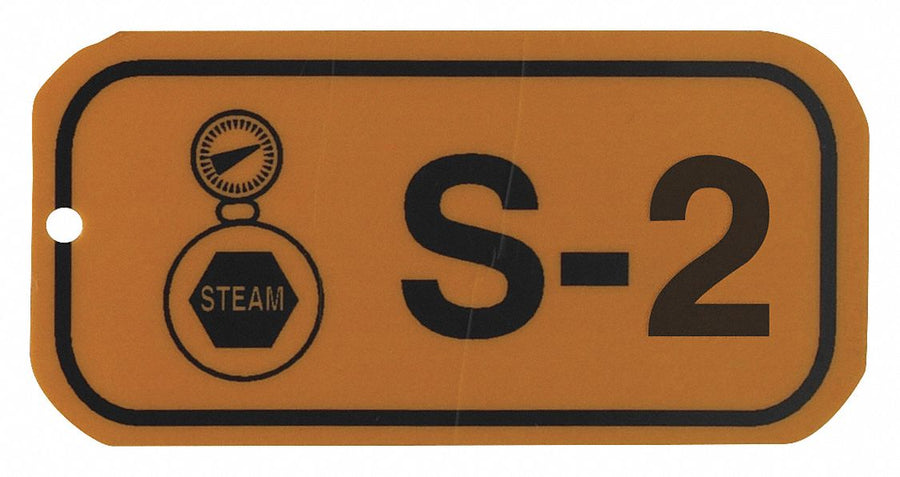 Lockout Tag 1-1/2 H x 3 W 1/8 Hole PK5