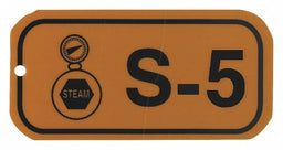 Lockout Tag 1-1/2 H x 3 W 1/8 Hole PK5