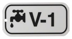 Lockout Tag 1-1/2 Hx3 W 1/8 Hole PK5