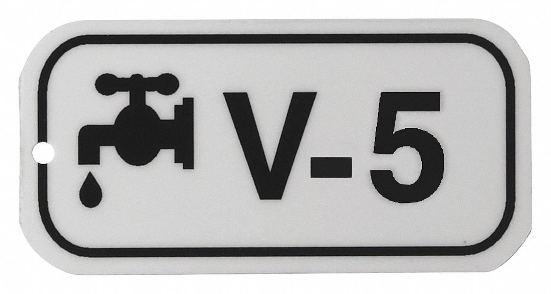 Lockout Tag 1-1/2 H x 3 W 1/8 Hole PK25