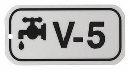 Lockout Tag 1-1/2 H x 3 W 1/8 Hole PK25