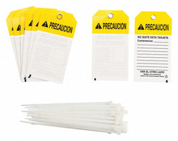 LockoutTag 5-3/4 Hx3 W Polyester PK10