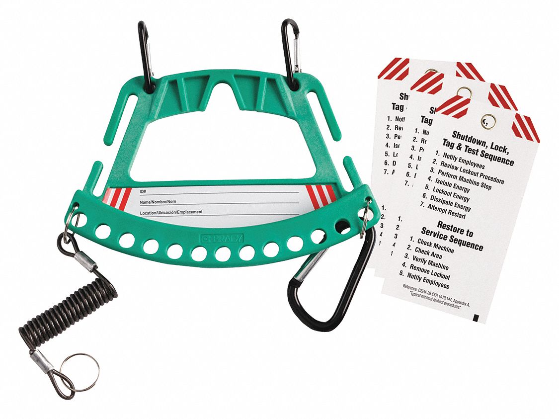 Lockout Station 5-1/4 H x 7-3/4 W