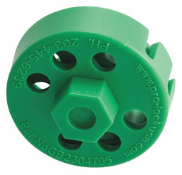 Cable Lockout Green Nylon