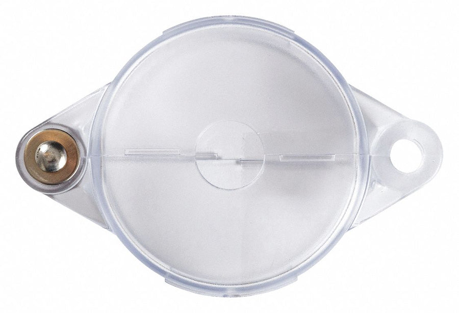 Gate Valve Lockout Clear 1-3/8 H x 3 L
