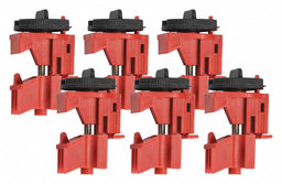 Multi-Pole Breaker Lockout Red 2-1/8 H