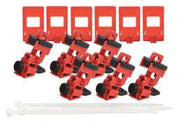 Single Pole Breaker Lockout 2-5/8 H PK6