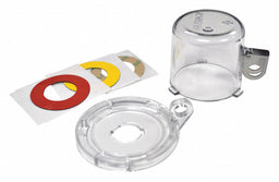 Push Button Lockout Clear 2-1/2 L