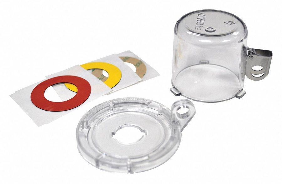 Push Button Lockout Clear 2-1/2 L