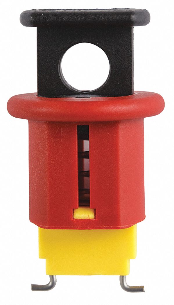 Miniature Circuit Breaker Lockout Red