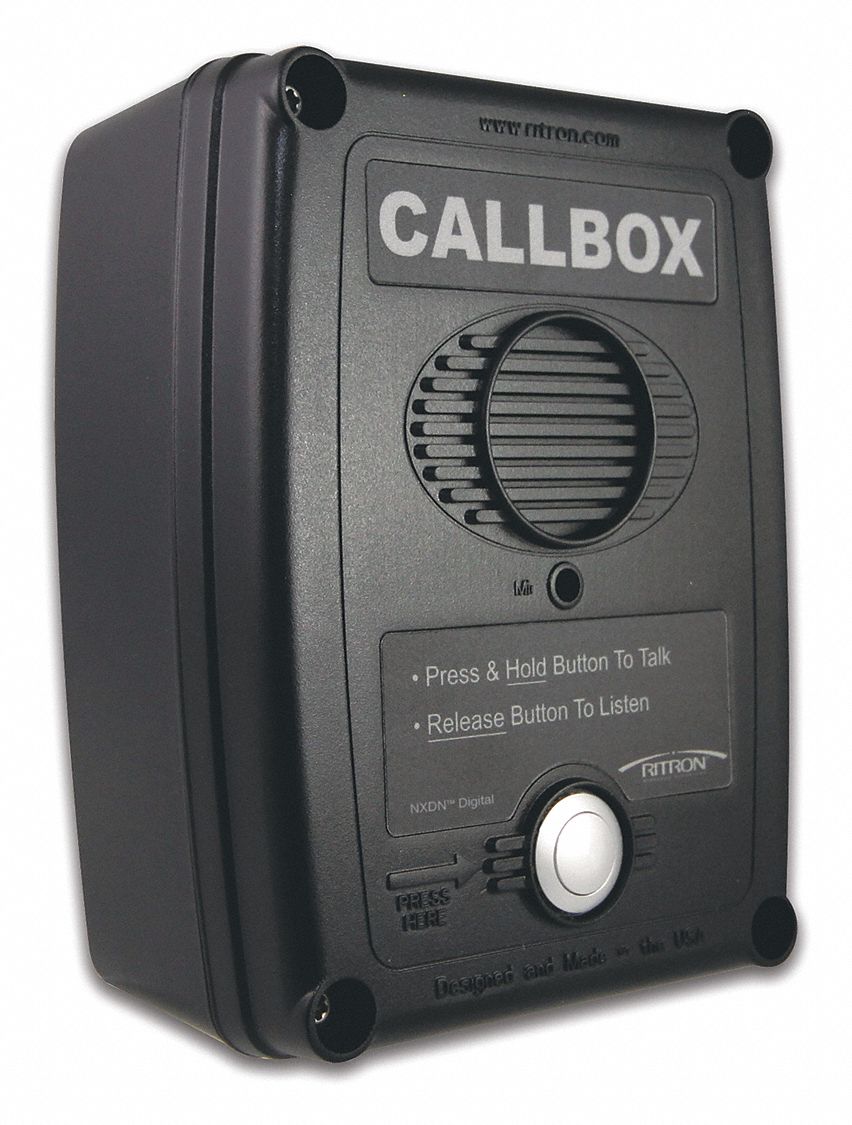 Wireless Intercom VHF Black